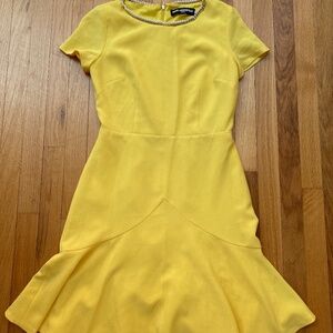 Karl Lagerfeld Dress w/ faux pearl collar